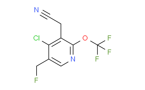 AM215316 | 1804472-79-4 | 4-Chloro-5-(fluoromethyl)-2-(trifluoromethoxy)pyridine-3-acetonitrile