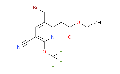 AM215322 | 1804736-93-3 | Ethyl 3-(bromomethyl)-5-cyano-6-(trifluoromethoxy)pyridine-2-acetate