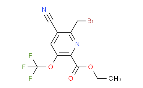 AM215325 | 1804295-35-9 | Ethyl 2-(bromomethyl)-3-cyano-5-(trifluoromethoxy)pyridine-6-carboxylate