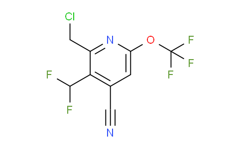 AM215327 | 1804302-29-1 | 2-(Chloromethyl)-4-cyano-3-(difluoromethyl)-6-(trifluoromethoxy)pyridine
