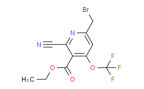 AM215328 | 1806066-36-3 | Ethyl 6-(bromomethyl)-2-cyano-4-(trifluoromethoxy)pyridine-3-carboxylate