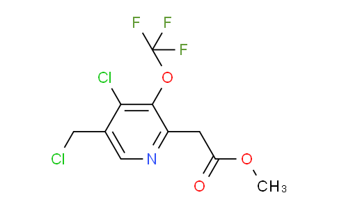 AM215332 | 1804706-34-0 | Methyl 4-chloro-5-(chloromethyl)-3-(trifluoromethoxy)pyridine-2-acetate