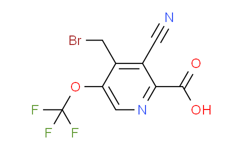 AM215335 | 1806074-60-1 | 4-(Bromomethyl)-3-cyano-5-(trifluoromethoxy)pyridine-2-carboxylic acid