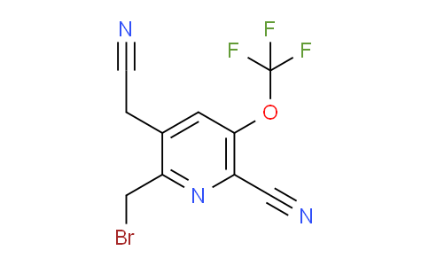 AM215339 | 1806260-89-8 | 2-(Bromomethyl)-6-cyano-5-(trifluoromethoxy)pyridine-3-acetonitrile