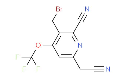 AM215341 | 1804295-05-3 | 3-(Bromomethyl)-2-cyano-4-(trifluoromethoxy)pyridine-6-acetonitrile