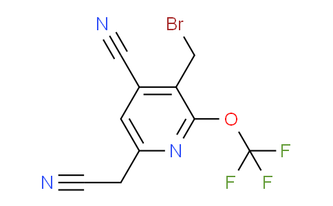 AM215343 | 1804301-97-0 | 3-(Bromomethyl)-4-cyano-2-(trifluoromethoxy)pyridine-6-acetonitrile