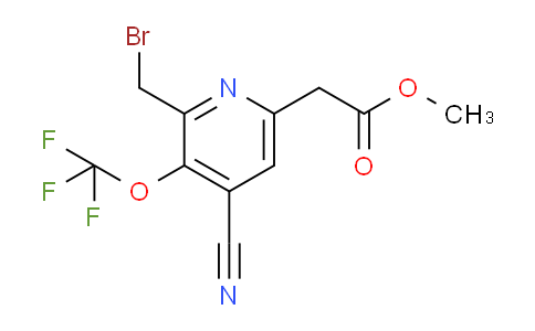 AM215350 | 1804296-77-2 | Methyl 2-(bromomethyl)-4-cyano-3-(trifluoromethoxy)pyridine-6-acetate