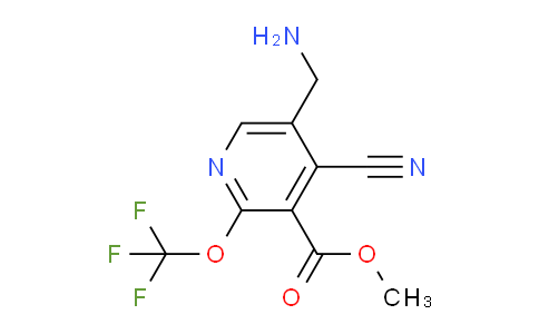 AM215369 | 1806062-05-4 | Methyl 5-(aminomethyl)-4-cyano-2-(trifluoromethoxy)pyridine-3-carboxylate