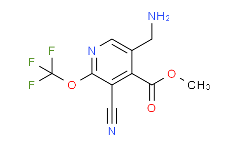 AM215373 | 1803939-79-8 | Methyl 5-(aminomethyl)-3-cyano-2-(trifluoromethoxy)pyridine-4-carboxylate