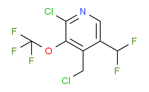 AM215391 | 1803634-86-7 | 2-Chloro-4-(chloromethyl)-5-(difluoromethyl)-3-(trifluoromethoxy)pyridine