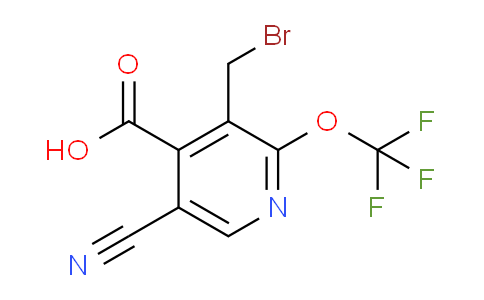 AM215394 | 1804787-35-6 | 3-(Bromomethyl)-5-cyano-2-(trifluoromethoxy)pyridine-4-carboxylic acid