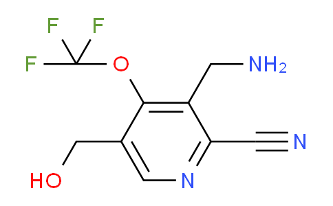 3-(Aminomethyl)-2-cyano-4-(trifluoromethoxy)pyridine-5-methanol