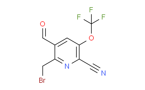 AM215403 | 1806112-20-8 | 2-(Bromomethyl)-6-cyano-5-(trifluoromethoxy)pyridine-3-carboxaldehyde