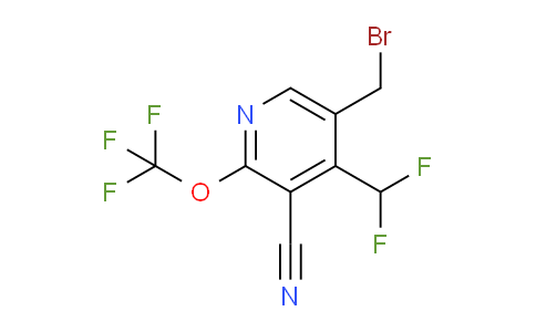 AM215408 | 1804785-55-4 | 5-(Bromomethyl)-3-cyano-4-(difluoromethyl)-2-(trifluoromethoxy)pyridine