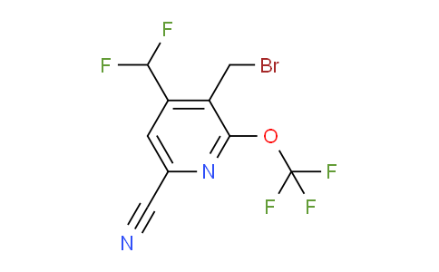 AM215410 | 1806189-48-9 | 3-(Bromomethyl)-6-cyano-4-(difluoromethyl)-2-(trifluoromethoxy)pyridine