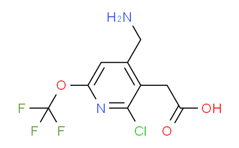 AM215411 | 1804556-48-6 | 4-(Aminomethyl)-2-chloro-6-(trifluoromethoxy)pyridine-3-acetic acid