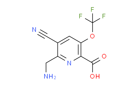 AM215414 | 1804329-56-3 | 2-(Aminomethyl)-3-cyano-5-(trifluoromethoxy)pyridine-6-carboxylic acid