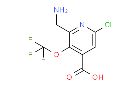 AM215428 | 1804793-71-2 | 2-(Aminomethyl)-6-chloro-3-(trifluoromethoxy)pyridine-4-carboxylic acid