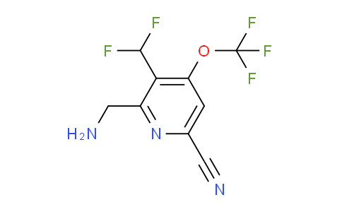 AM215429 | 1803625-29-7 | 2-(Aminomethyl)-6-cyano-3-(difluoromethyl)-4-(trifluoromethoxy)pyridine