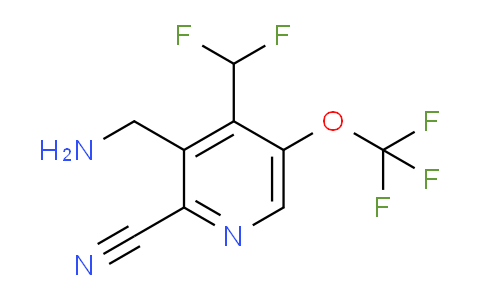 AM215430 | 1806068-40-5 | 3-(Aminomethyl)-2-cyano-4-(difluoromethyl)-5-(trifluoromethoxy)pyridine