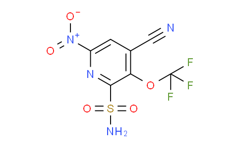 4-Cyano-6-nitro-3-(trifluoromethoxy)pyridine-2-sulfonamide