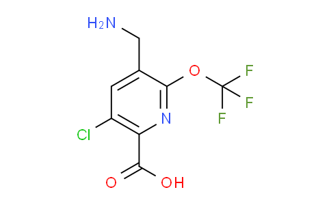 AM215438 | 1804554-17-3 | 3-(Aminomethyl)-5-chloro-2-(trifluoromethoxy)pyridine-6-carboxylic acid