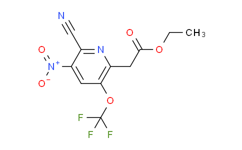 AM215442 | 1804780-48-0 | Ethyl 2-cyano-3-nitro-5-(trifluoromethoxy)pyridine-6-acetate