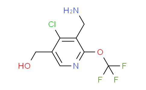 3-(Aminomethyl)-4-chloro-2-(trifluoromethoxy)pyridine-5-methanol