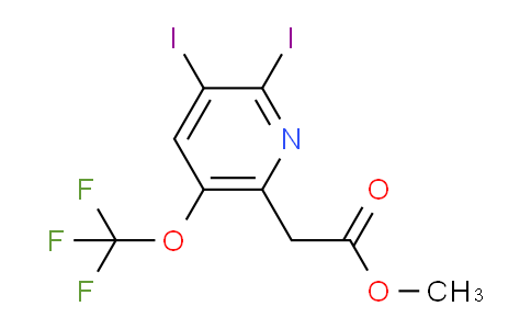 AM21545 | 1803456-67-8 | Methyl 2,3-diiodo-5-(trifluoromethoxy)pyridine-6-acetate