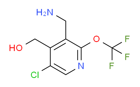 3-(Aminomethyl)-5-chloro-2-(trifluoromethoxy)pyridine-4-methanol