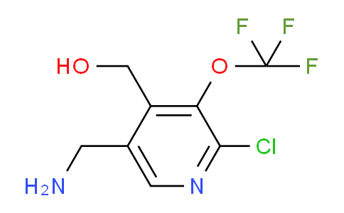 5-(Aminomethyl)-2-chloro-3-(trifluoromethoxy)pyridine-4-methanol