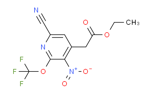 AM215461 | 1804706-19-1 | Ethyl 6-cyano-3-nitro-2-(trifluoromethoxy)pyridine-4-acetate