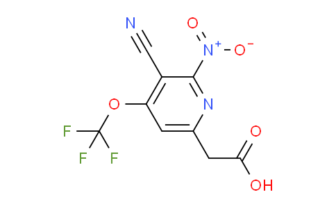AM215464 | 1804805-62-6 | 3-Cyano-2-nitro-4-(trifluoromethoxy)pyridine-6-acetic acid