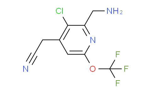AM215468 | 1804807-18-8 | 2-(Aminomethyl)-3-chloro-6-(trifluoromethoxy)pyridine-4-acetonitrile