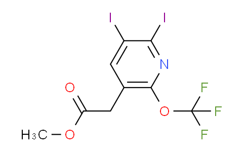 AM21547 | 1806115-79-6 | Methyl 2,3-diiodo-6-(trifluoromethoxy)pyridine-5-acetate
