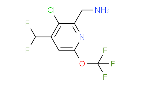 AM215474 | 1806241-12-2 | 2-(Aminomethyl)-3-chloro-4-(difluoromethyl)-6-(trifluoromethoxy)pyridine