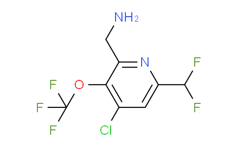 AM215478 | 1804820-33-4 | 2-(Aminomethyl)-4-chloro-6-(difluoromethyl)-3-(trifluoromethoxy)pyridine