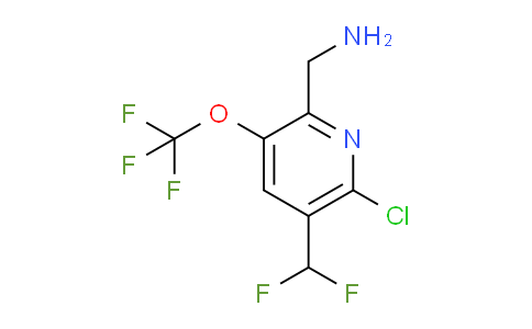 AM215480 | 1806119-93-6 | 2-(Aminomethyl)-6-chloro-5-(difluoromethyl)-3-(trifluoromethoxy)pyridine