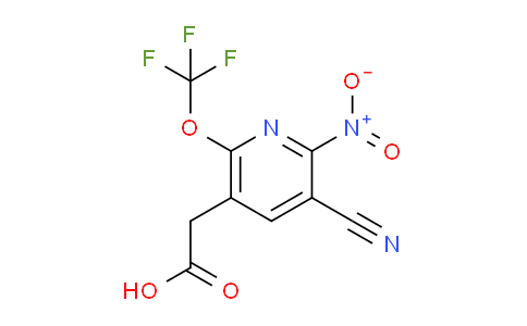 AM215491 | 1806155-69-0 | 3-Cyano-2-nitro-6-(trifluoromethoxy)pyridine-5-acetic acid