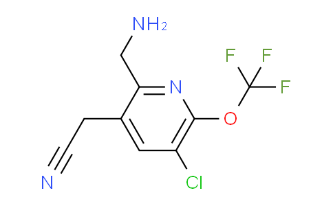 AM215503 | 1806168-65-9 | 2-(Aminomethyl)-5-chloro-6-(trifluoromethoxy)pyridine-3-acetonitrile