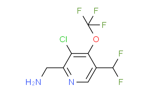 AM215505 | 1804688-95-6 | 2-(Aminomethyl)-3-chloro-5-(difluoromethyl)-4-(trifluoromethoxy)pyridine