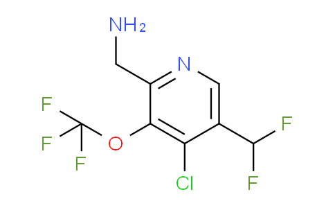 AM215507 | 1806170-52-4 | 2-(Aminomethyl)-4-chloro-5-(difluoromethyl)-3-(trifluoromethoxy)pyridine
