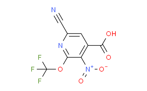 AM215512 | 1804340-87-1 | 6-Cyano-3-nitro-2-(trifluoromethoxy)pyridine-4-carboxylic acid