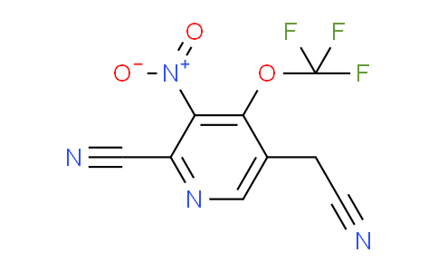 AM215525 | 1804809-67-3 | 2-Cyano-3-nitro-4-(trifluoromethoxy)pyridine-5-acetonitrile