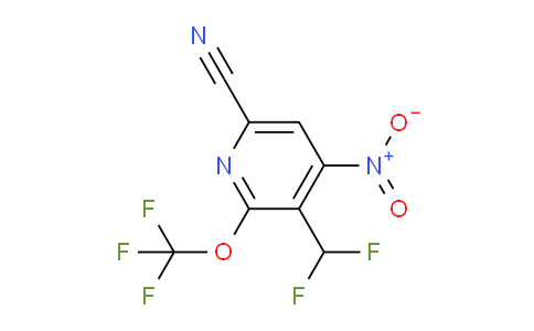 AM215533 | 1806245-85-1 | 6-Cyano-3-(difluoromethyl)-4-nitro-2-(trifluoromethoxy)pyridine