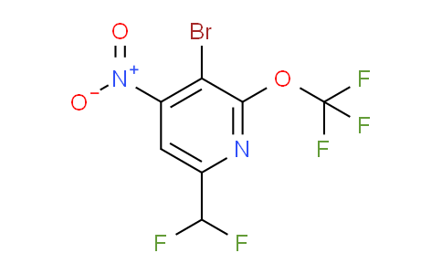 AM215547 | 1806202-39-0 | 3-Bromo-6-(difluoromethyl)-4-nitro-2-(trifluoromethoxy)pyridine