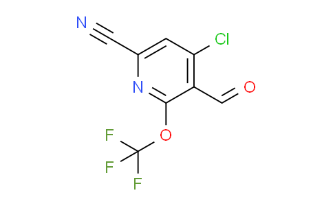 AM215549 | 1803641-32-8 | 4-Chloro-6-cyano-2-(trifluoromethoxy)pyridine-3-carboxaldehyde
