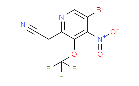 AM215550 | 1803637-55-9 | 5-Bromo-4-nitro-3-(trifluoromethoxy)pyridine-2-acetonitrile