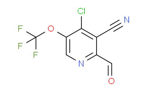 AM215551 | 1804545-93-4 | 4-Chloro-3-cyano-5-(trifluoromethoxy)pyridine-2-carboxaldehyde