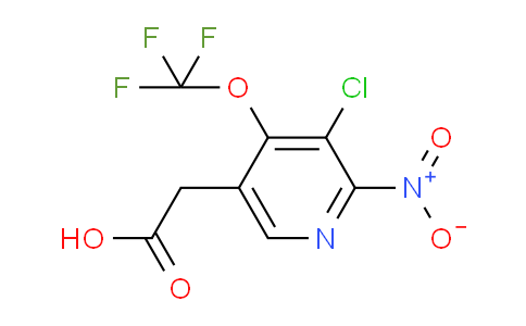 AM215561 | 1804595-58-1 | 3-Chloro-2-nitro-4-(trifluoromethoxy)pyridine-5-acetic acid